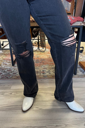 Rigid Magic 90's Knee Straight Jeans JEANS Judy Blue 