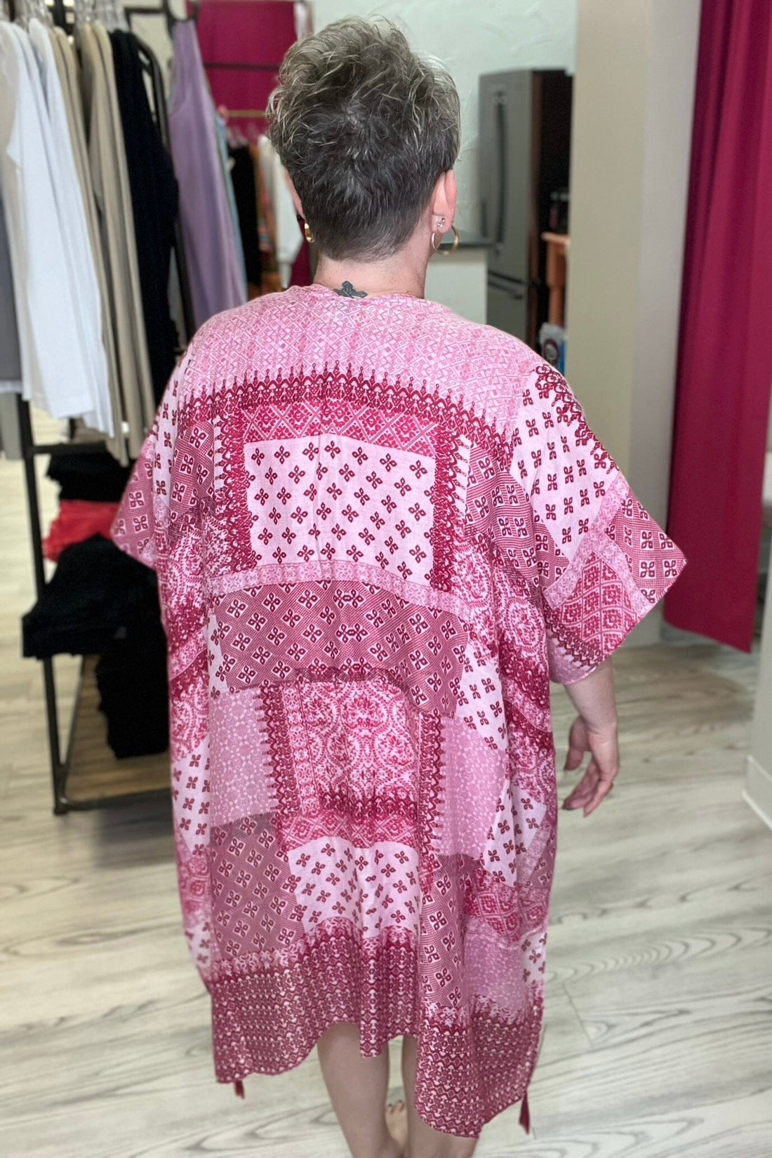 Bohemian Patchwork Kimono OUTFIT COMPLETER K Lane&