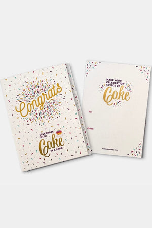 Insta Cake Cards GIFT/OTHER K Lane's & Co. CONGRATULATIONS DOUBLECHOC 