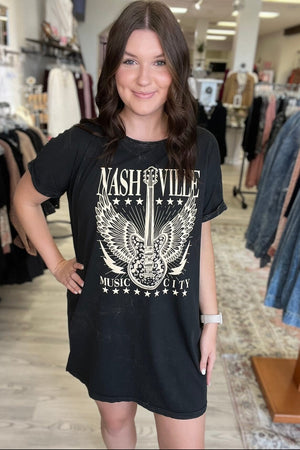 Nashville Graphic Dress DRESS K Lane's & Co. 