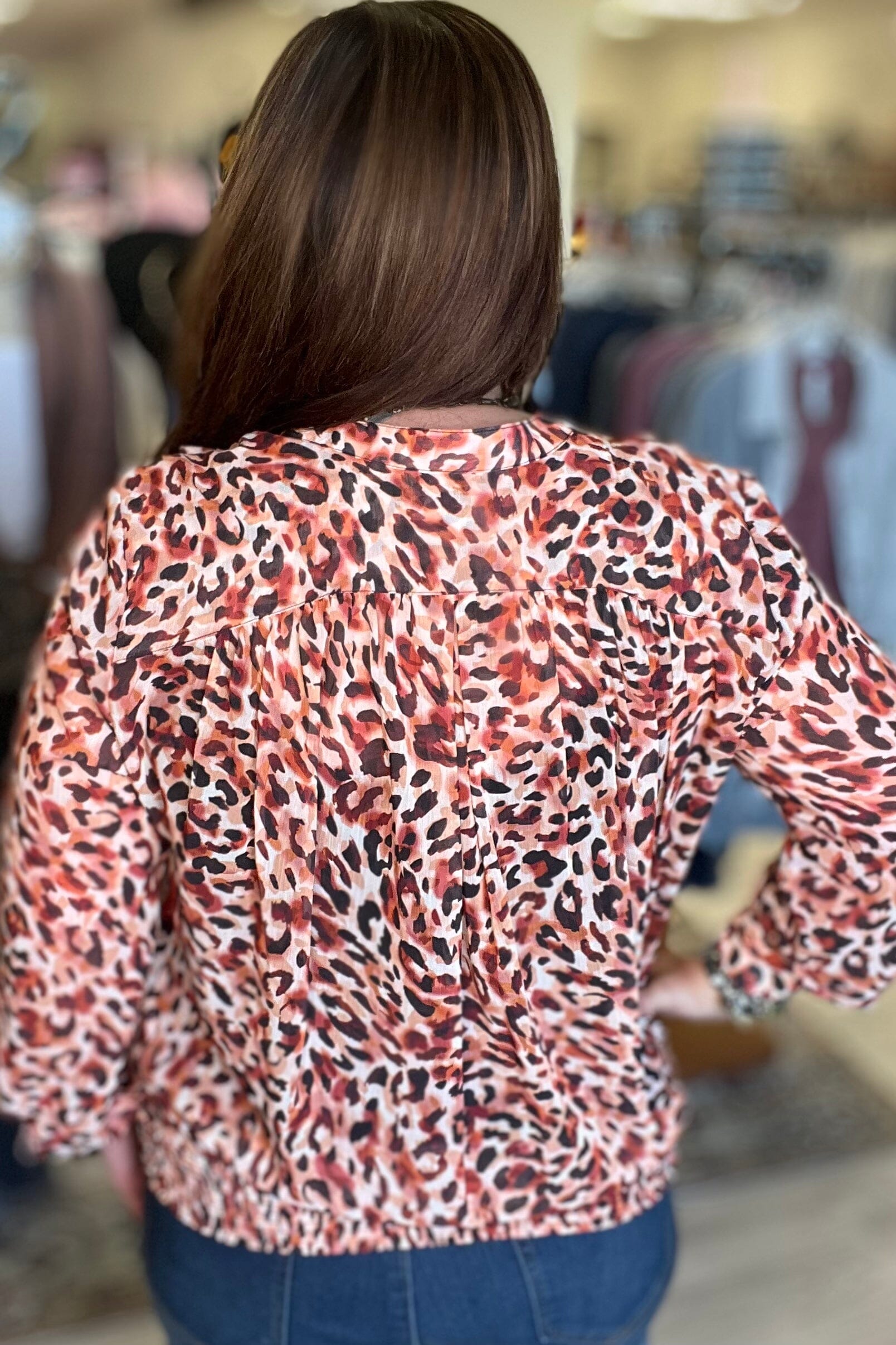 Cheetah Blouse MISSY TOP SPECIAL LIVERPOOL 