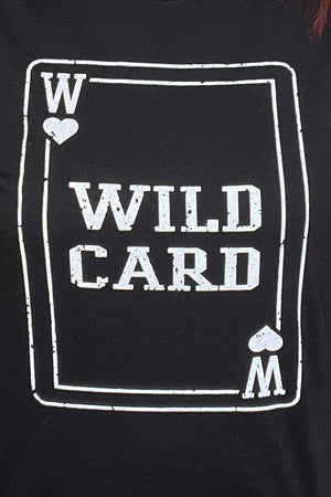 Wild Card Tee MISSY BASIC KNIT K Lane's & Co. 
