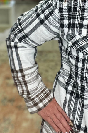 Ombre Flannel OUTFIT COMPLETER K Lane's & Co. 