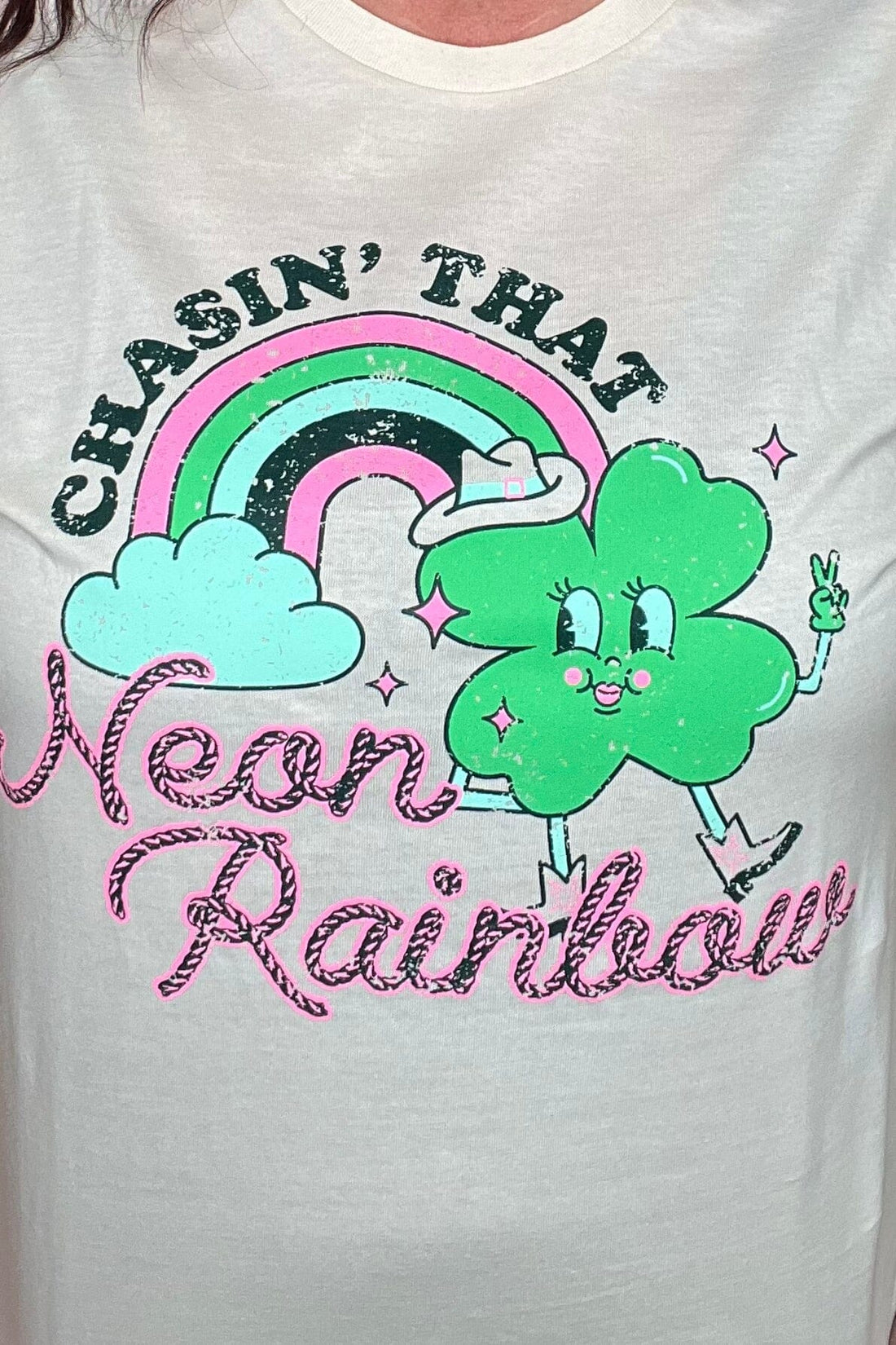 Chasing that Neon Rainbow MISSY BASIC KNIT K Lane&