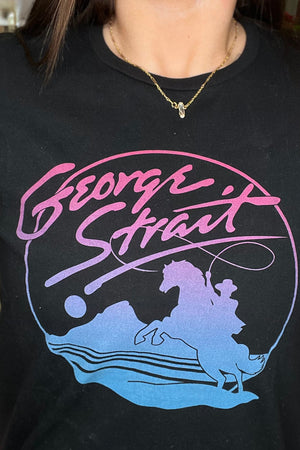 George Strait Graphic Tee MISSY BASIC KNIT K Lane's & Co. 