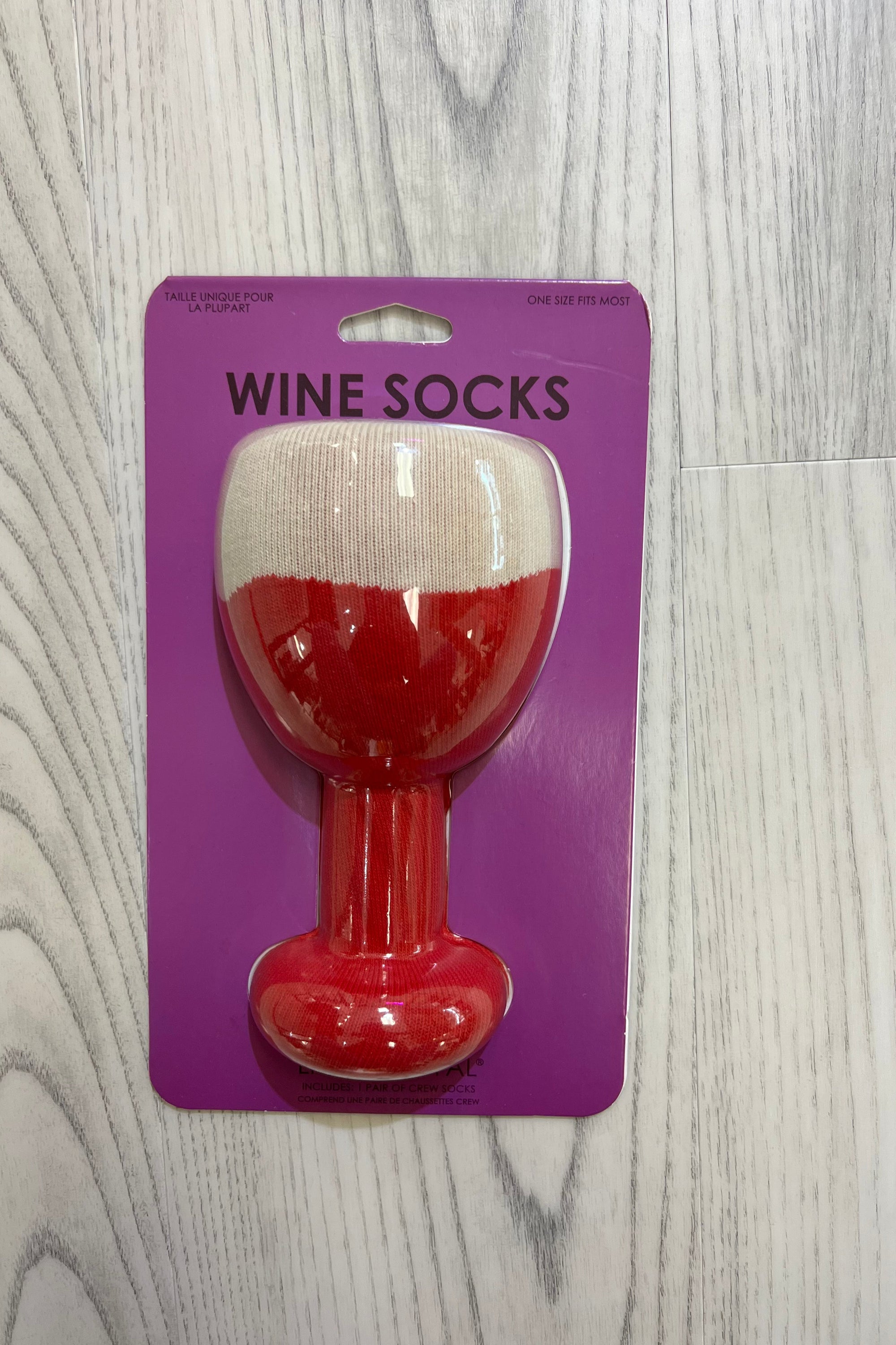 Wine 3d Socks GIFT/OTHER K Lane's & Co. 