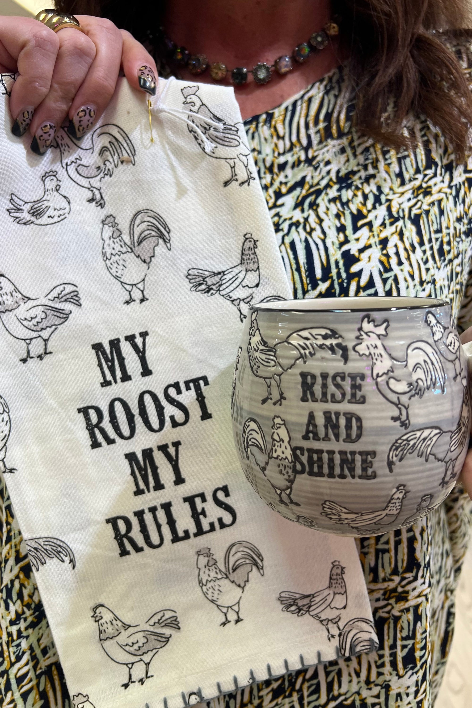 Rooster Tea Towel GIFT/OTHER K Lane's & Co. 