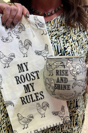 Rooster Tea Towel GIFT/OTHER K Lane's & Co. 
