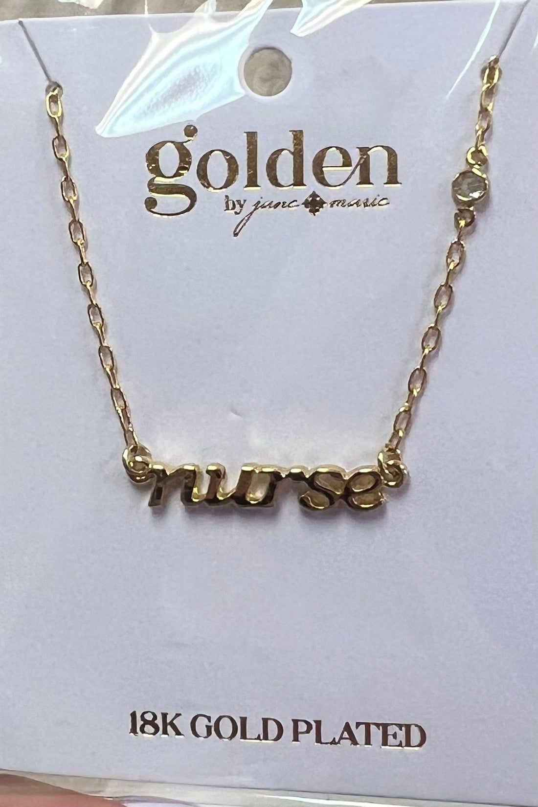 18K Gold Plated Nurse Necklace GIFT/OTHER JANE MARIE 